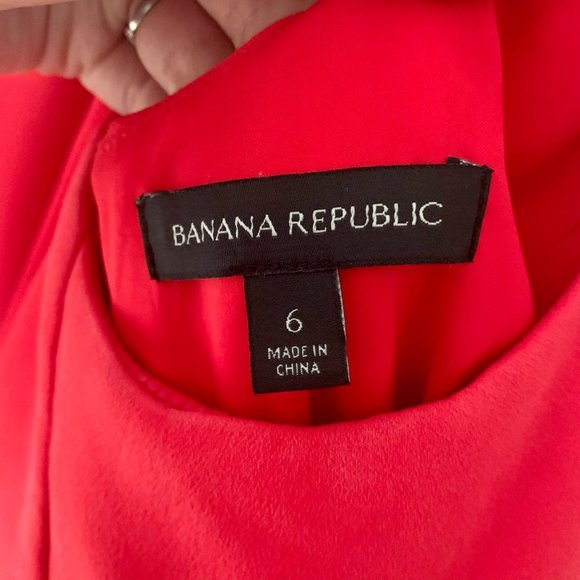 Banana Republic Dress with Overlay - Picture 3 of 5